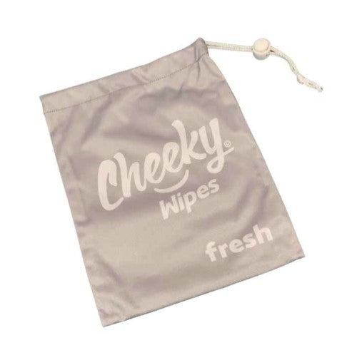 Cheeky Wipes Waterproof Wet Bag for Mucky Wipes
