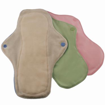 Pink Daisy Menstrual Pads - Organic Cotton 3 Packs