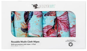 Designer Bums Muslin Cloth Wipes