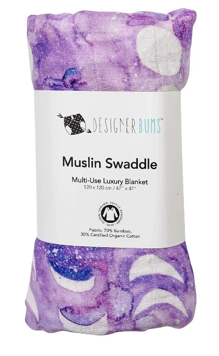 Designer Bums Muslin Swaddle