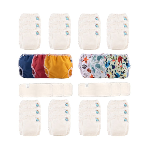 Sandy's fitted cloth store diapers