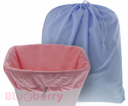 Blueberry Nappy Laundry Bag / Pail Liner