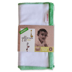 Hemp/Organic Cotton Jersey wipes by Geffen Baby - 10 Pack