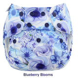 Blueberry Deluxe OSFM pocket nappy