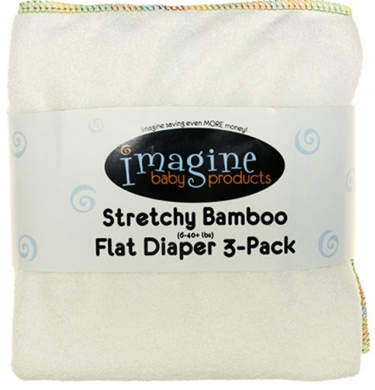 Imagine Stretchy Bamboo Flats - 3 Pack