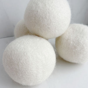 Wool Dryer Balls - 4 Pack